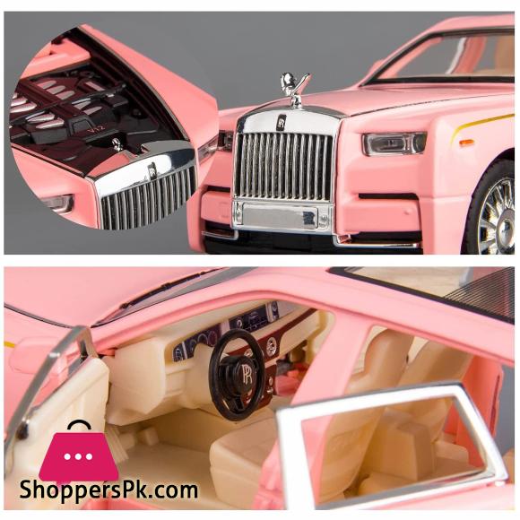 Diecast Alloy Rolls Royce Phantom Toy Pull Back Vehicles Diecast Model Car