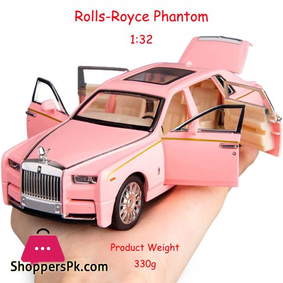 Diecast Alloy Rolls Royce Phantom Toy Pull Back Vehicles Diecast Model Car