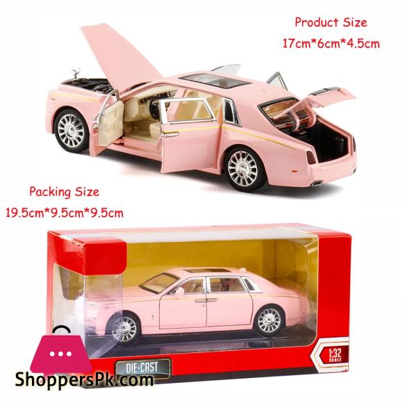 Diecast Alloy Rolls Royce Phantom Toy Pull Back Vehicles Diecast Model Car