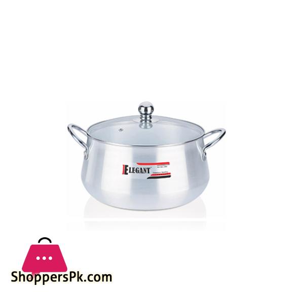 Elegant Belly Pot Glass Lid 16cm EK256716
