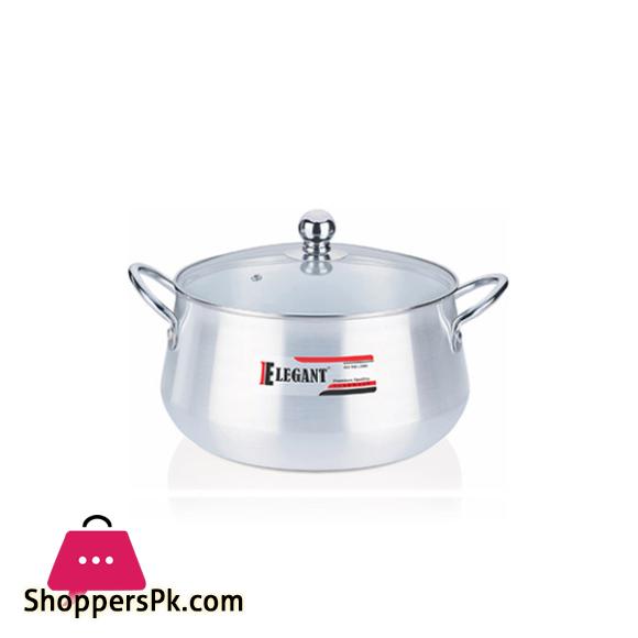 Elegant Belly Pot Glass Lid 20cm EK256720