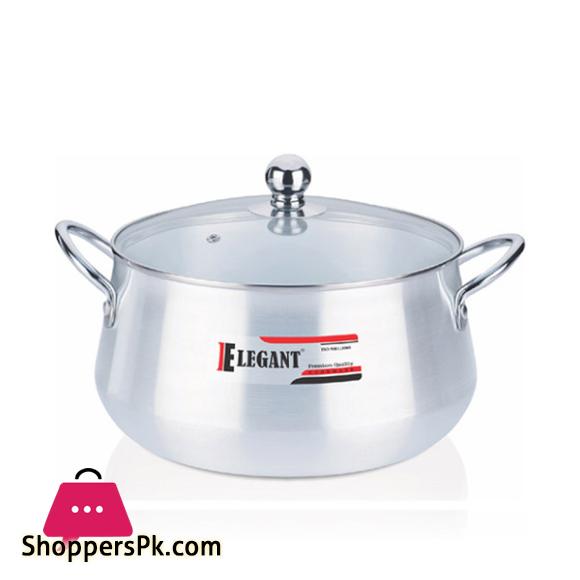 Elegant Belly Pot Glass Lid 32cm EK256732