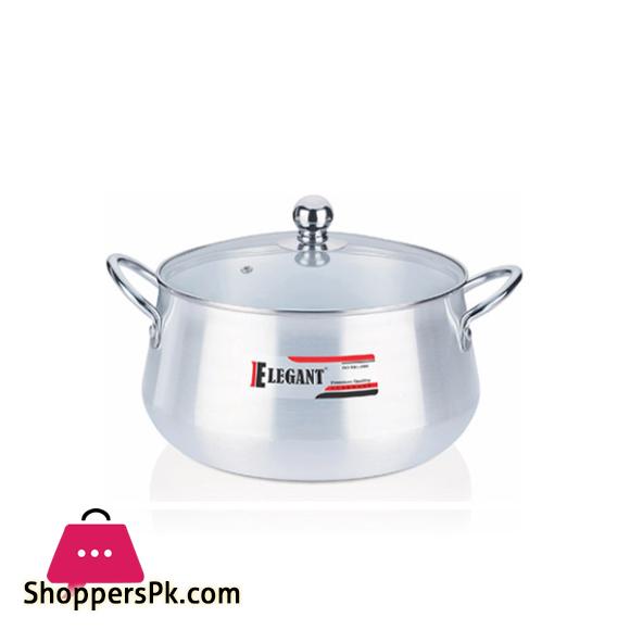 Elegant Belly Pot Glass Lid EK256724