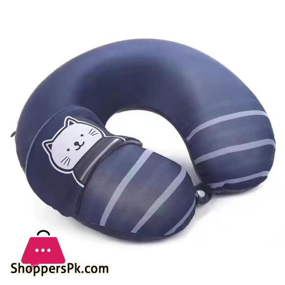 Head Rest Neck Pillow U-Shaped Soft Neck Rest Pillow for Travel Car Train Flight Bus Neck Travel Pillow