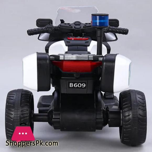 Kids Electric Ride on Bike Police Bike For 1 - 3 Years
