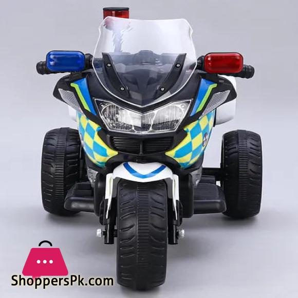 Kids Electric Ride on Bike Police Bike For 1 - 3 Years