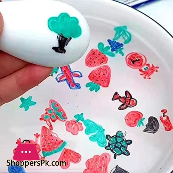 Magical Water Painting Pen, Magic Doodle Drawing Pens 12 Colors Set Painting Floating Marker Pens Doodle Water Floating Pens with 1pcs Ceramic Spoon for Kids Adult Gift (12 Colors)
