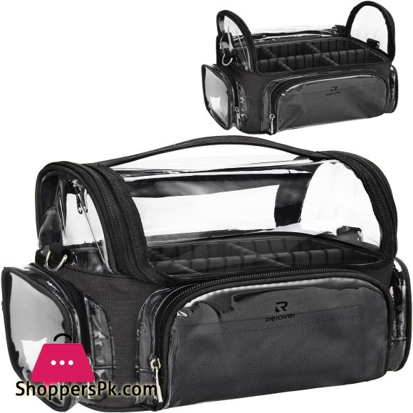 Makeup Case Professional Makeup Bag for Artist Cosmetic Brush Storage Holder Organizer Travel Portable with Adjustable Dividers