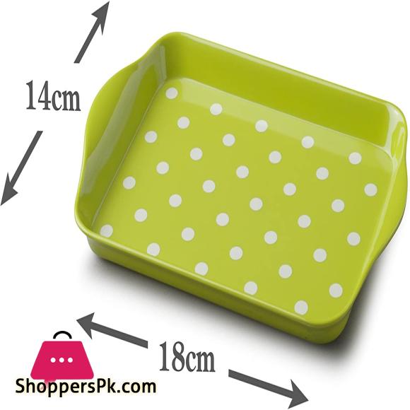 Mini Serving Tray Dotty Design 18cm x 14cm