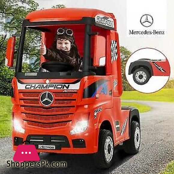 Official Mercedes-Benz Truck Lorry 24v Ride On Kids on Electric Car