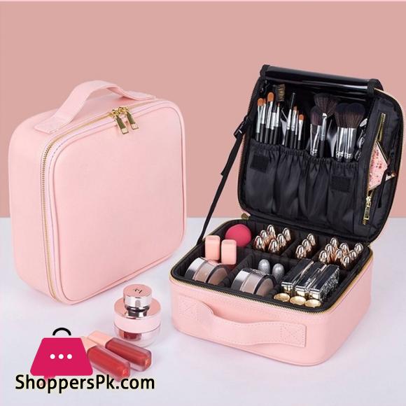 Organizer Makeup Storage Box Large capacity Waterproof Makeup Bag Jewelry Organizer Makeup Box Travel Beauty Nail Cosmetic Case