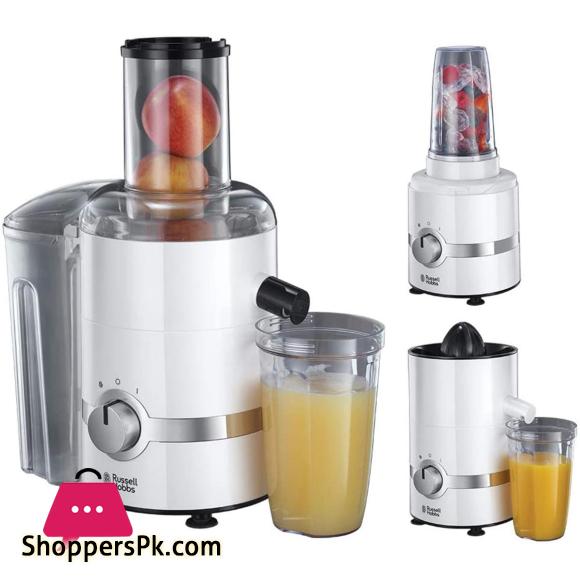 Russell Hobbs 22700 3-in-1 Juicer Press and Blender