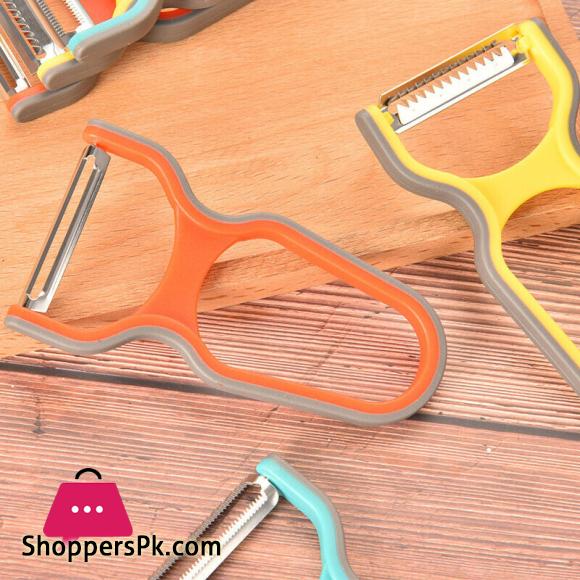 Shengya Vegetable Peeler 3 Pcs Set Slicer Shredder Peeler Magic Trio Peeler Set Pack of 3