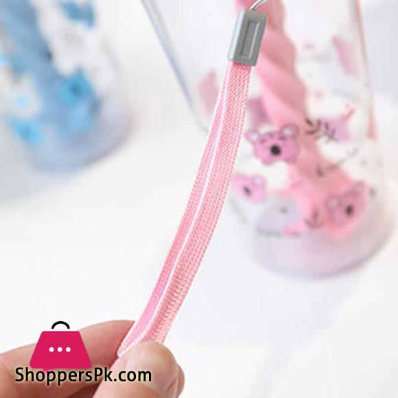 Water Bottle Reusable Insulated Plastic Cartoon Reusable Straw Travel Cup for Home