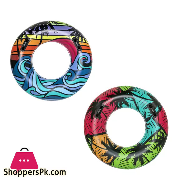 Bestway Coastal Castaway Swim Ring 91-CM