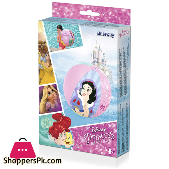 Bestway Princes Beach Ball 20-Inch 51cm - 91042