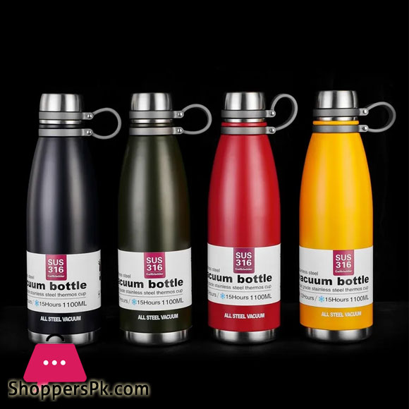 CentralWorld 316 Stainless Steel Vacuum Flask Double-Layer Sports Water Bottle Bottle Outdoor Travel Water Cup