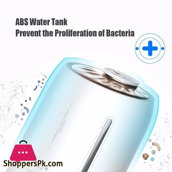 Deerma F600 Ultrasonic Humidifier Manual Air Purifier Rotatable Mist Nozzle Quiet Operation with Activated Carbon Filter for Home & Office (5L)
