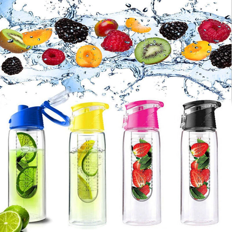 Detox Water Bottle Fruit Infuser - 700ml