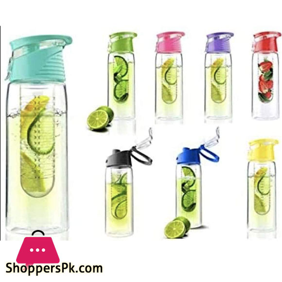 Detox Water Bottle Fruit Infuser - 700ml