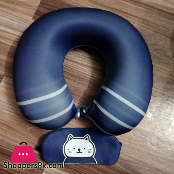 Head Rest Neck Pillow U-Shaped Soft Neck Rest Pillow for Travel Car Train Flight Bus Neck Travel Pillow