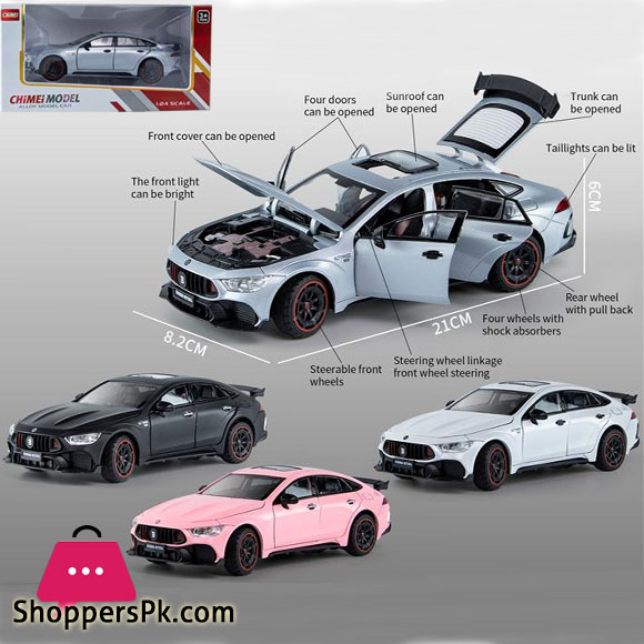High Simulation 1:24 Rocket 900 Maybach G-Class Alloy Car Model Diecasts Metal Toy Car Sound Light Kids Toys Gift Collection