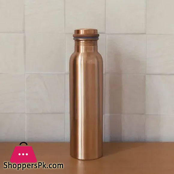 Pure Copper Leak Proof 100% Pure Copper Vessel For Drinking- Drink More Water 1 Piece 800 ML