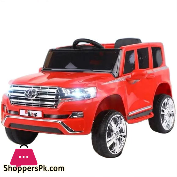 Toyota Land Cruiser 12V Kids Ride-On Car with RC Parental Remote 2-6 Years Kids