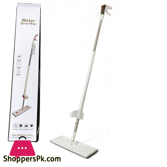 2 in 1 Squeeze Spray Mop Hands Free Washing Flat Mop with 3pcs Microfiber Cloth for Home Household Cleaning Tool Floor Cleaner