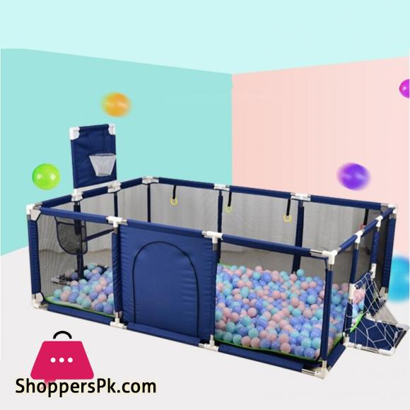 Baby Playpens Children Safety Fence Child Safety Barriers Portable Oxford Cloth Game Tent Newborn Travel Basketball Hoop