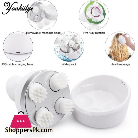 Electric Head Massager Cat Paw Massager Roller Body Relax Massage Household Handheld Wireless Massage Claw for Head Arms Legs