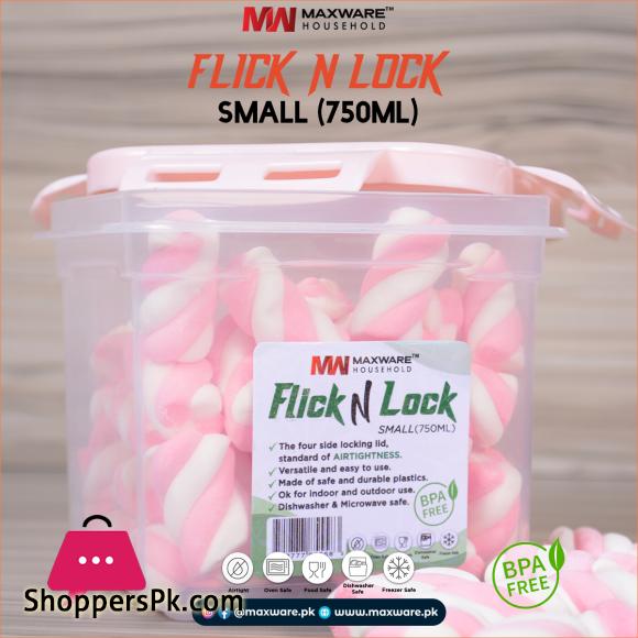 Maxware Household Flick N Lock Small 750 ml