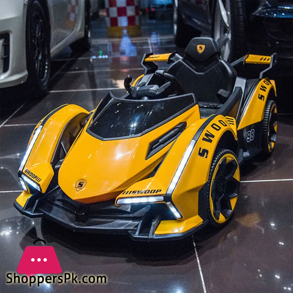 Super Sports Car Electric Ride on Car Four-wheel Drive 12v Remote Control Baby Car Charging Electric Cart To Drive