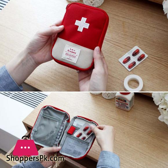 First Aid Medical Kit Mini Medicine Storage Bag