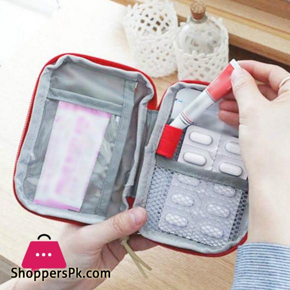 First Aid Medical Kit Mini Medicine Storage Bag