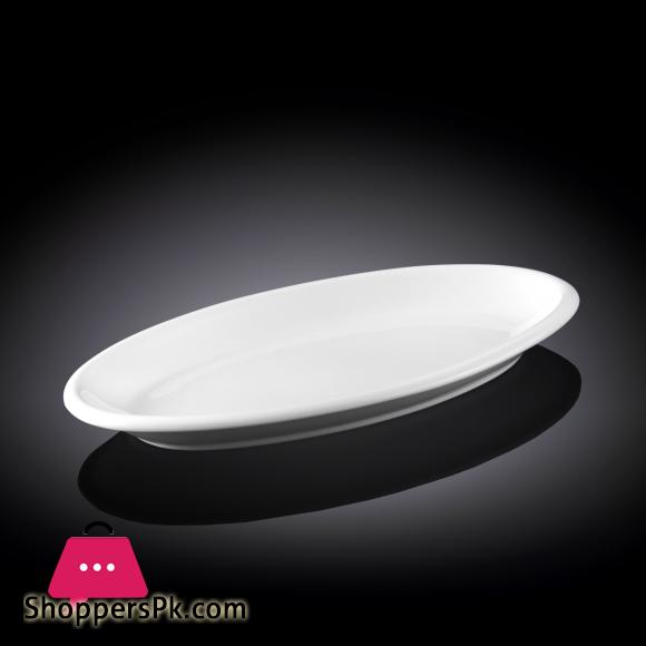 Wilmax Fine Porcelain Oval Platter 10 Inch WL-992498-A