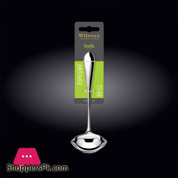 Wilmax Stainless Steel Sauce Ladle 7 Inch WL-999124