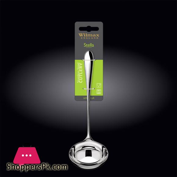 Wilmax Stainless Steel Sauce Ladle Soup Ladle 10.25 Inch WL‑999123