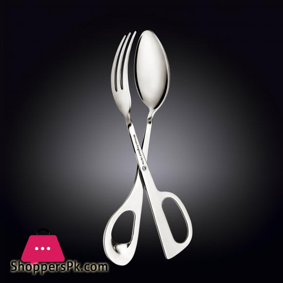 Wilmax Stainless Steel Serving Tongs White Box Packing 10.25 Inch WL-999128-A