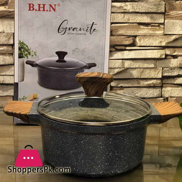B.H.N Granite Casserole - 28CM
