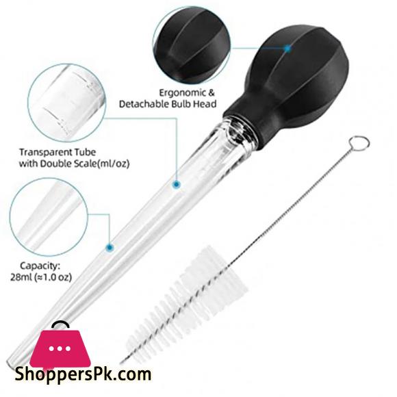 BBQ Food Flavor Baster Syringe Tube Pump Cooking Chicken