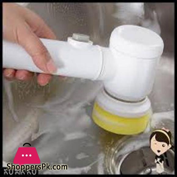 MAGIC BRUSH 5in1 Cleaning Brush Bathroom Toilet Tub Household Kitchen