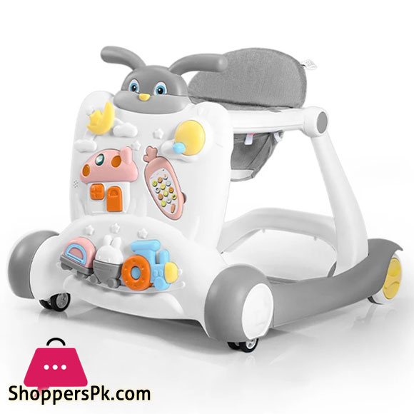 Multifunction Baby Walker Toddler Trolley Baby Stroller Toy Anti Rollover Adjustable Walker Baby Balance Walker 6-24 Months
