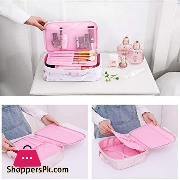 Portable Drawstring Makeup Bag Large Capacity Lazy Cosmetic Organizer Pouch Magic Travel Toiletry Bags For Womens Ladies Bag Travel Bag