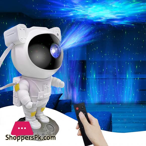 Star Astronaut Projector Galaxy Light Projector for Bedroom Starry Night Light Projector with Timer Ocean Wave Projector for Kids Adults Ceiling Room Decor