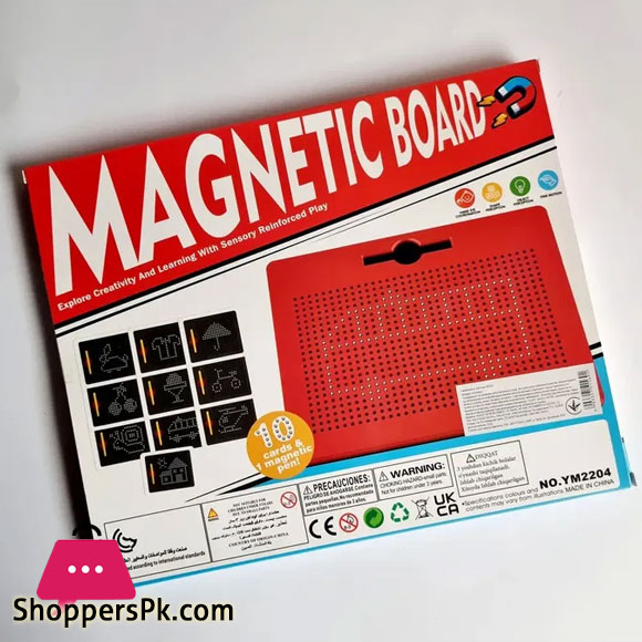 Magnetic Free Hand Writing Pad with Pattern Cards – 748 Balls