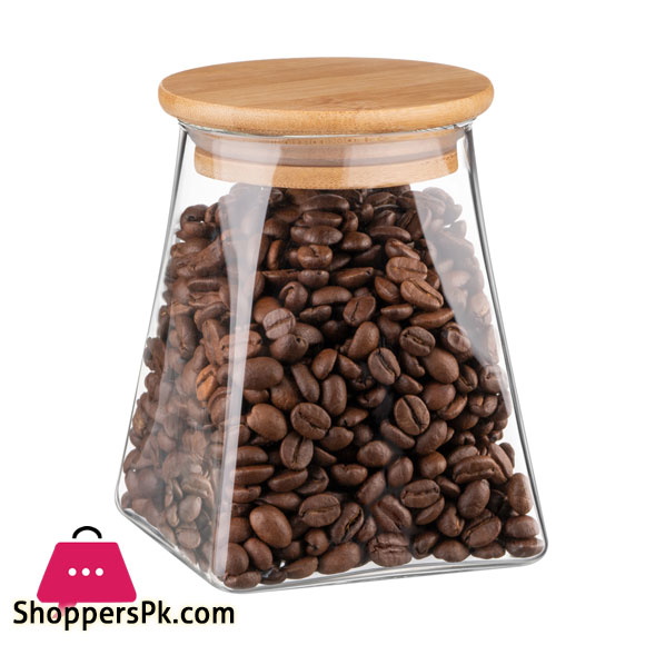 Sky Round PLace Glass Jar 950ML - 1 Pcs