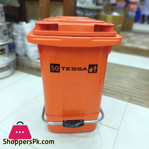 Tessa Garbage Bin Foot Pedal 50 Liter Iran Made