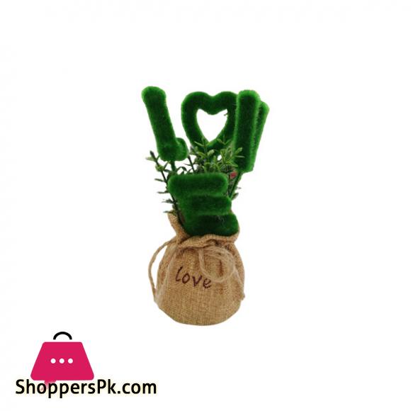 Artificial Plant Hanging Love Letter 17104
