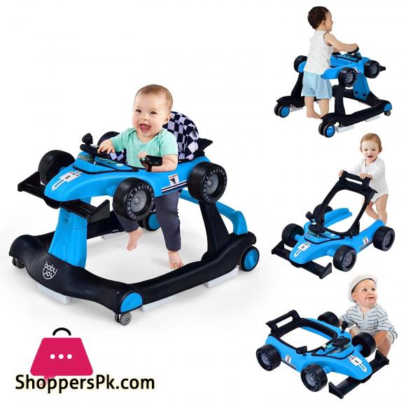 Baby F1 Formula Racing Car Baby Walker Baby Walker Foldable Activity Walker For 6–18 Months
